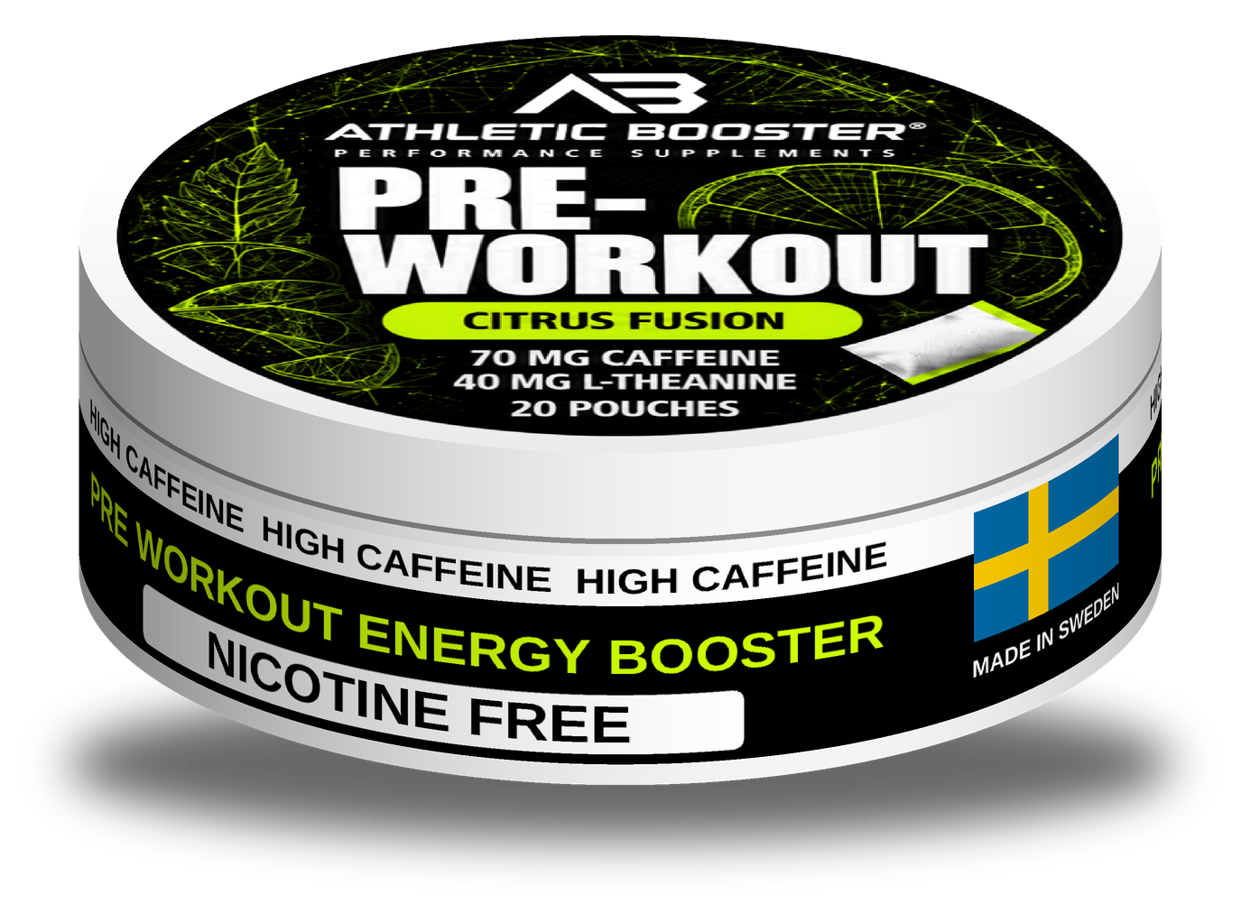 ATHLETIC BOOSTER PRE-WORKOUT — Citrus Fusion