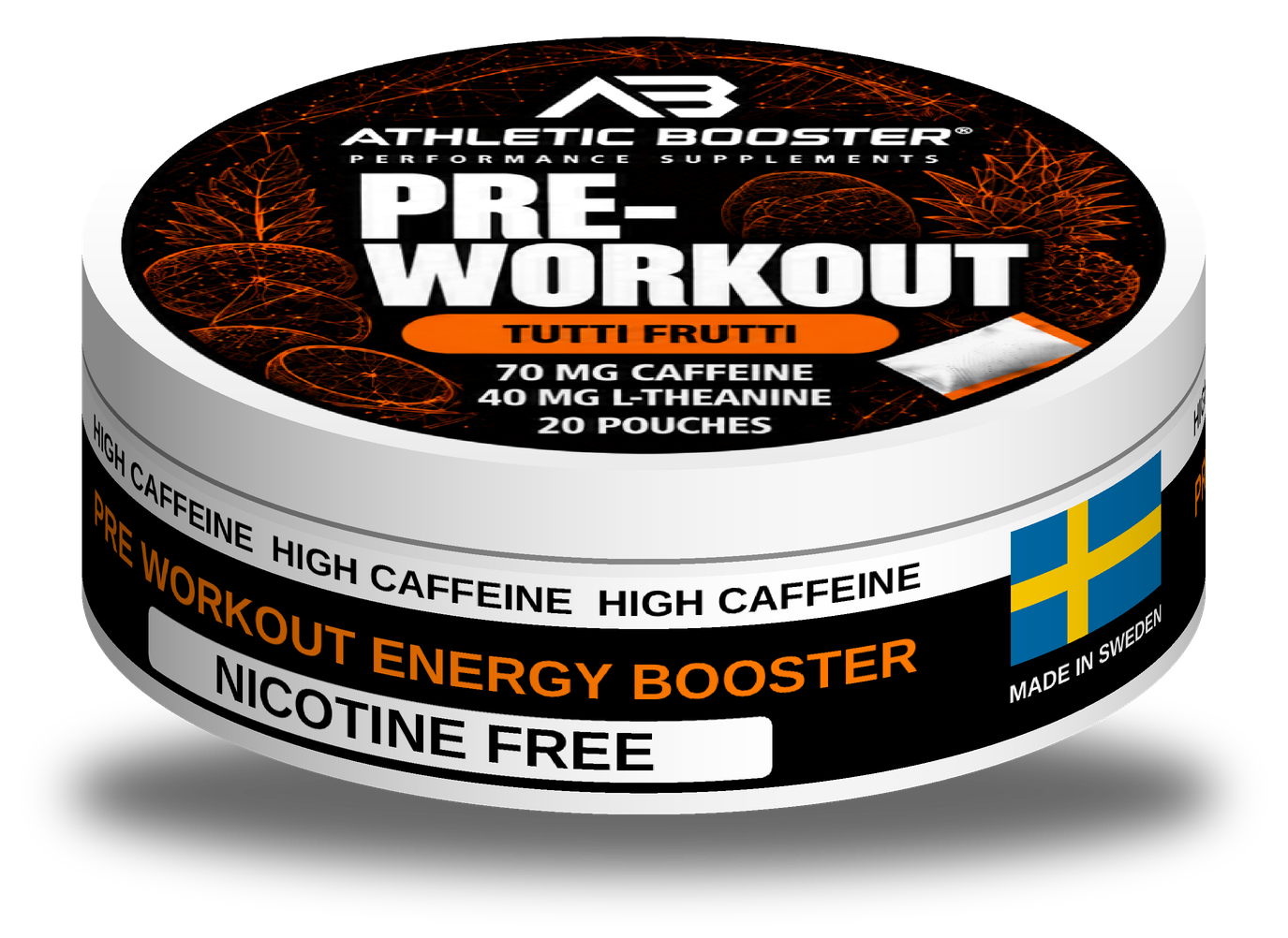 ATHLETIC BOOSTER PRE-WORKOUT — Tutti Frutti